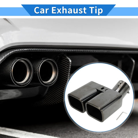 Toyota Alphard Vellfire 1 Pc Dual Exhaust Tip 2.4" Inlet (2015-2023)