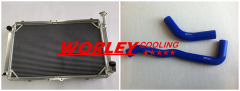 Nissan GQ PATROL Y60 4.2L (1997-1999) + Silicone Hoses 44mm ALLOY Radiator