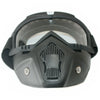 Motorcycle Clear Tactical Full Face Paintball Airsoft Mask Goggle