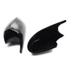 BMW E90 E91 328i 328xi 335xi Glossy Black Rear View Mirror Covers (2007-2013)