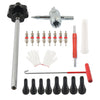 Cars Tire Valve Core Tool Kit - Quick Change with Black Handle