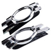 Benz GL Class Front Bumper Fog Light Lamp Covers (2007-2009)