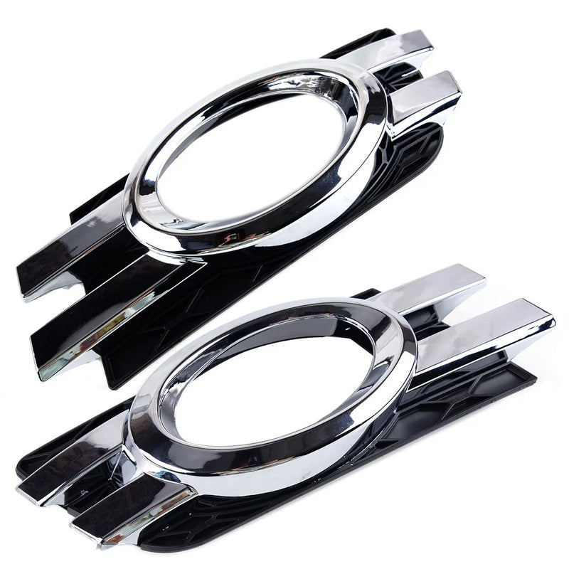 Benz GL Class Front Bumper Fog Light Lamp Covers (2007-2009)