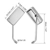 Motorcycles 1 Pair Motorcycle M10x1.25 Screw Glass Rearview Mirror