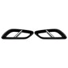 Mercedes Benz E Class W214 (2024+) Black Rear Exhaust Pipe Cover Trim