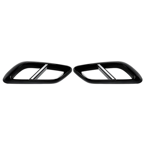 Mercedes Benz E Class W214 (2024+) Black Rear Exhaust Pipe Cover Trim