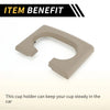 Ford F-150 (2004-2014) - Brown Replacement Center Console Cup Holder Pad
