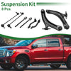 Nissan Rogue 8pcs Front Suspension Control Arm Kit (2014-2015)