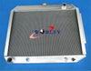 Dodge Polara V8 3 Row Aluminum Radiator & Fan (1966-1970)