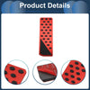 Jeep Grand Cherokee 2022-2025 Aluminum Alloy Red Footrest Pedal Cover
