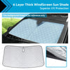 Mazda 3 (2019-2024) UV Protection 6 Layer Thick WindScreen Sun Shade