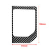 Toyota Tundra Carbon Fiber Red Gear Shift Panel Cover Trim (2014-2021)