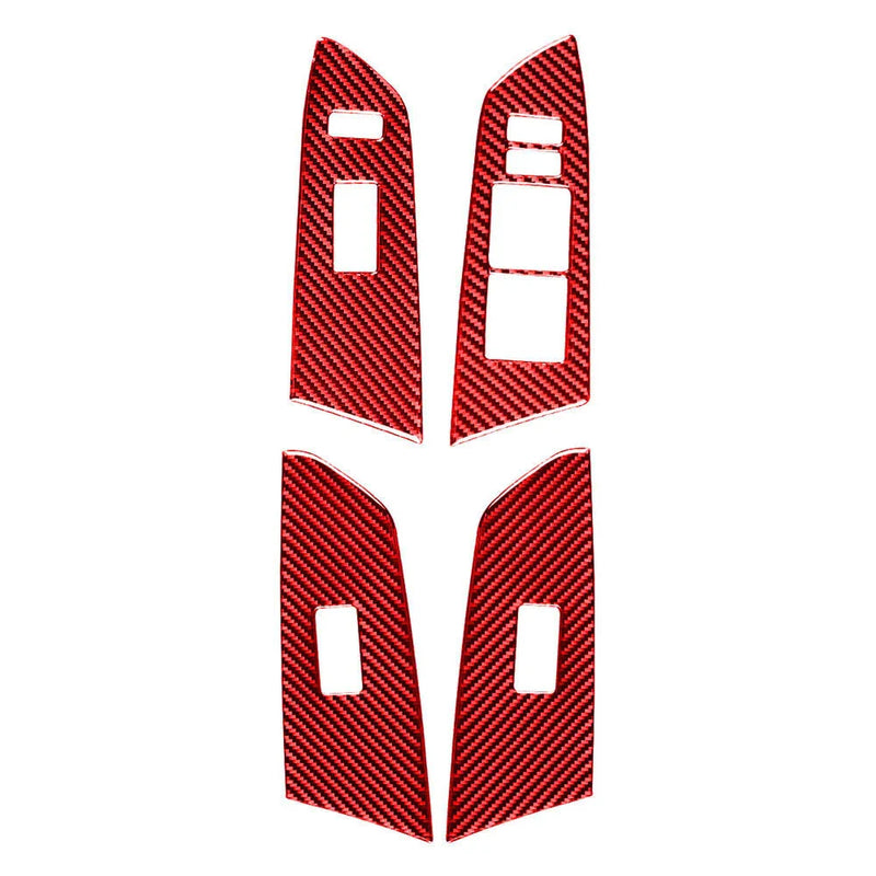 Toyota Tundra Red Interior Door Window Lift Switch Cover Trim (2014-2021)