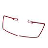 Honda Accord Red Carbon Fiber Console Cover Trim (2013-2017)