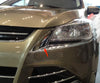 Ford Escape Kuga Chrome Big Light Eyebrow Frame Cover Trim (2013-2016)