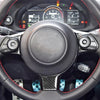 Toyota GR86 / Subaru BRZ 2022-2024 Carbon Fiber Steering Wheel Cover Trim