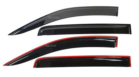 Ford Ranger Px 4 Door Wind Shield Air Guard (2012-2019)