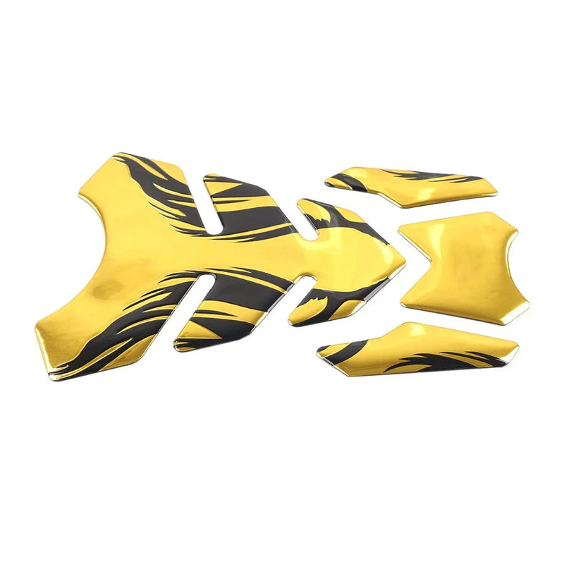 Kawasaki Ninja 250 300 400 ZX10R Gold Fuel Gas Tank Pad Decals