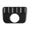 Dodge Charger Carbon Fiber Rear Console Seat USB Panel Cover Trim (2015-2022)