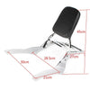Yamaha Vstar 400 Passenger Backrest Sissy Bar w/ Luggage Rack (98-22)