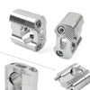 Dirt Pit Bike ATV 7/8 to 1-1/8 Handlebar Fat Bar Mount Clamps Risers