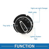 Porsche 718 Boxster (2023) - Plastic Black Headlight Switch