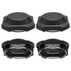Polaris RZR XP 1000 / RZR XP 4 1000 4 x Center Hub Wheel Rim Caps (2024–2025)