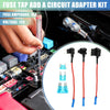 3 x Car Fuse Tap with 3 x 15A Mini Low Profile Fuses