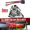 BMW F48 / F49 Rear Left Tail Light Bulb Holder Socket With Wire (2016–19)
