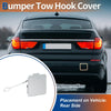 BMW 535i 550i GT Silver Tone Bumper Tow Hook Cover