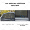 LDV G10 (2014-Present) Rear & Triangular 4 x Car Window Shades