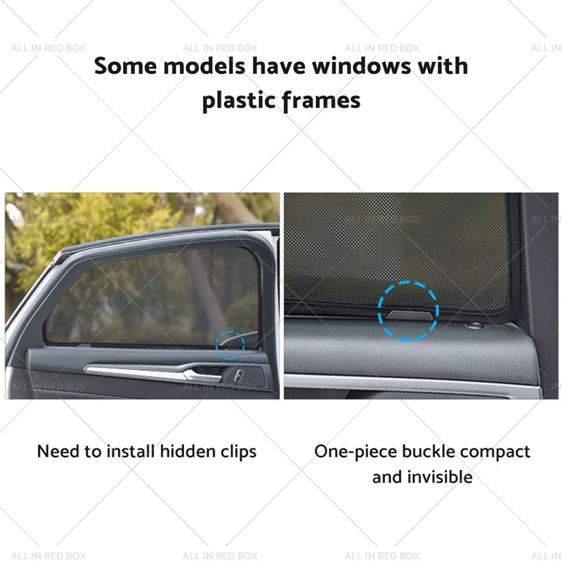 LDV G10 (2014-Present) Rear & Triangular 4 x Car Window Shades