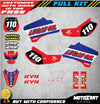 Yamaha TTR 90 Custom Graphic Kit ACTIVE STYLE Decals (2000-2006)