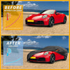 Porsche 911 with Zipper 210D-PU Car Cover Waterproof All Weather