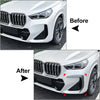 BMW X1 U11 M Sport Front Bumper Spoiler & Fog Light Splitter (2023-2024)