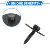 Mercedes-Benz A220 10 x Car Fender Liner Splash Shield Bumper Cover Screws