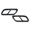 Mercedes Benz C-Class Rear Exhaust Muffler Tail Pipe Covers (2022-2023)
