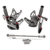Suzuki Hayabusa GSX1300R Grey Rearset Foot Pegs (1999-2020)