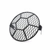 Universal Motorcycle - Black Light Cover 6.5" Headlight Mesh Grill Guard