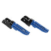 BMW R Nine T Pure, F900R, F900XR Blue Front Footrest Pegs (2020-2023)