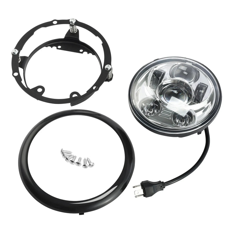 Harley Low Rider 5.75'' LED Headlight & Mount Bracket (2022-2025)