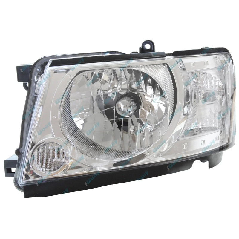 Nissan Patrol GU 4 2004-On Left Right LH+RH Replacement Headlights Pair