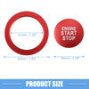 Lexus IS ES RX GS NX Aluminum Red Engine Start Ignition Button Sticker
