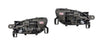 Nissan Navara NP300 D23 Inner Door Handles 2 x Gray Chrome (2015-2023)