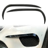 Mercedes Benz GLB X247 Black Front Bumper Lip Splitter Trim (2020-2021)