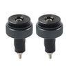 7/8" 22MM Motorcycle Cruise Control Handlebar End Plug Set