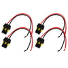 Audi A6 Headlight Bulb Plug 2 x Wire Pigtail Connector (2005-2011)
