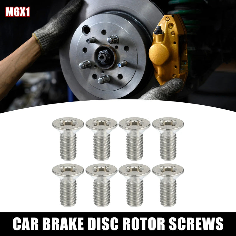 Honda Accord Civic 8 x Brake Disc Rotor Screws Kit