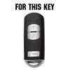 Mazda CX-3, CX-5, SPEED3 Silicone Car Key Cover (2016-2023)