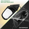 Toyota Highlander (2008-2013) Manual Folding Gloss Black Left Side Door Mirror